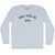 Don't Stop Me Now Adult Tri-Blend Long Sleeve T-shirt - Athletic White