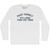 Enjoy Yourself It's Later Than You Think Adult Cotton Long Sleeve T-shirt - White