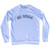 Go Novak Adult Tri-Blend Sweatshirt - White