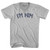 I'm Him Adult Tri-Blend V-neck T-shirt - Cool Grey