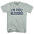 I'm Hot Blooded Adult Tri-Blend T-shirt - Athletic Cool Grey