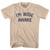 I'm Wide Awake Adult Cotton T-shirt - Creme