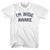 I'm Wide Awake Adult Cotton T-shirt - White