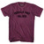 Morals And Values Adult Tri-Blend T-shirt - Athletic Cranberry