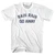 Rain Rain Go Away Adult Cotton T-shirt - White