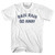Rain Rain Go Away Womens Cotton Junior Cut T-Shirt - White