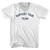 Support Your Team Adult Tri-Blend V-neck T-shirt - White