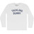 Tackling Dummy Adult Cotton Long Sleeve T-shirt - White