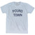 Pound Town Adult Tri-Blend T-Shirt - Athletic White