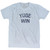 Yuge Win Adult Tri-Blend T-Shirt - Athletic White