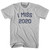 I Miss 2020 Adult Cotton T-Shirt - Cool Grey