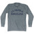 La Rambla Barcelona Adult Tri-Blend Long Sleeve T-Shirt - Athletic Grey