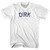 Dirk Adult Cotton T-Shirt - White