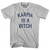 Karma Is A Bitch Adult Cotton T-Shirt-Cool Grey