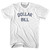 Dollar Bill Womens Cotton Junior Cut T-Shirt - White