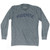 Yosemite Adult Tri-Blend Long Sleeve T-Shirt - Athletic Grey
