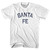 Santa Fe Adult Cotton T-Shirt-White
