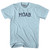 Moab Adult Cotton T-Shirt - Light Blue