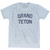 Grand Teton Adult Tri-Blend T-Shirt - Athletic White