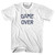 Game Over Adult Cotton T-Shirt-White