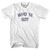 Who Ya Got Womens Cotton Junior Cut T-Shirt - White