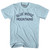 Blue Ridge Mountains Adult Cotton T-Shirt - Light Blue