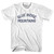 Blue Ridge Mountains Womens Cotton Junior Cut T-Shirt - White
