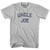 Uncle Joe Womens Cotton Junior Cut Political City T-shirt-Grey Heather