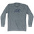 Joe Adult Tri-Blend Long Sleeve T-Shirt - Athletic Grey