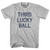 Third Lucky Ball Adult Cotton T-Shirt - Grey Heather Third Lucky Ball Adult Cotton T-Shirt - Grey Heather