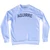 AGUIRRE Adult Tri-Blend Sweatshirt - White