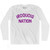 Iroquois Nation Adult Cotton Long Sleeve T-Shirt-White