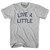 Live A Little Youth Cotton T-Shirt - Grey Heather Live A Little Youth Cotton T-Shirt - Grey Heather