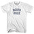 80 20 Rule Adult Cotton T-Shirt - White