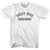 West Side Highway Womens Cotton Junior Cut T-Shirt - White West Side Highway Womens Cotton Junior Cut T-Shirt - White