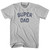 Super Dad Adult Cotton T-Shirt - Cool Grey