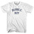Bubble Boy Womens Cotton Junior Cut T-Shirt - White