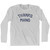 Thanks Mang Adult Cotton Long Sleeve T-Shirt-Grey Heather