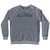 ALLISON Adult Tri-Blend Sweatshirt - Athletic Grey