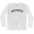 Shepherd Adult Cotton Long Sleeve T-Shirt - White
