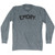 Emory Adult Tri-Blend Long Sleeve T-Shirt - Athletic Grey