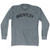 Brentley Adult Tri-Blend Long Sleeve T-Shirt - Athletic Grey