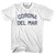 Corona Del Mar Womens Cotton Junior Cut T-Shirt - White