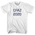 Chaz 2020 Womens Cotton Junior Cut T-Shirt - White