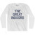 The Great Indoors Adult Cotton Long Sleeve T-Shirt - White