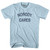 Nobody Cares Adult Cotton T-Shirt - Light Blue