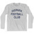 Hispana Football Club Adult Cotton Long Sleeve T-Shirt - Grey Heather
