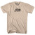 Jon Adult Cotton T-Shirt - Creme