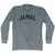 Jamal Adult Tri-Blend Long Sleeve T-Shirt - Athletic Grey