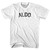 Aldo Womens Cotton Junior Cut T-Shirt - White
